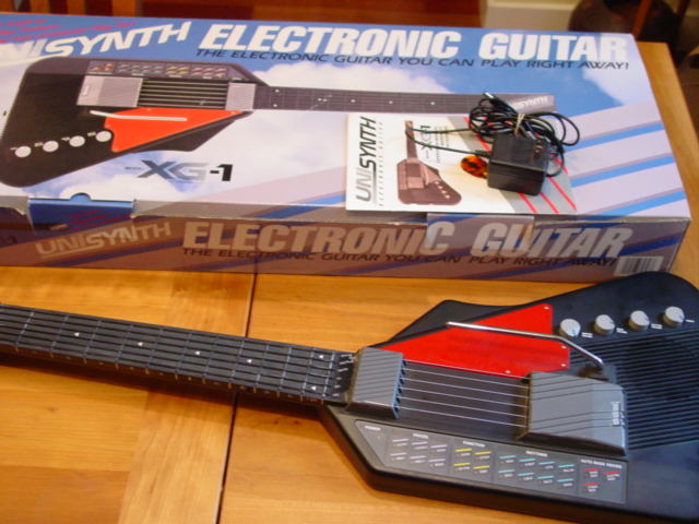 MATRIXSYNTH: Suzuki Unisynth XG-1 Guitar Synth with Original Box