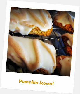 Pumpkin scone recipe