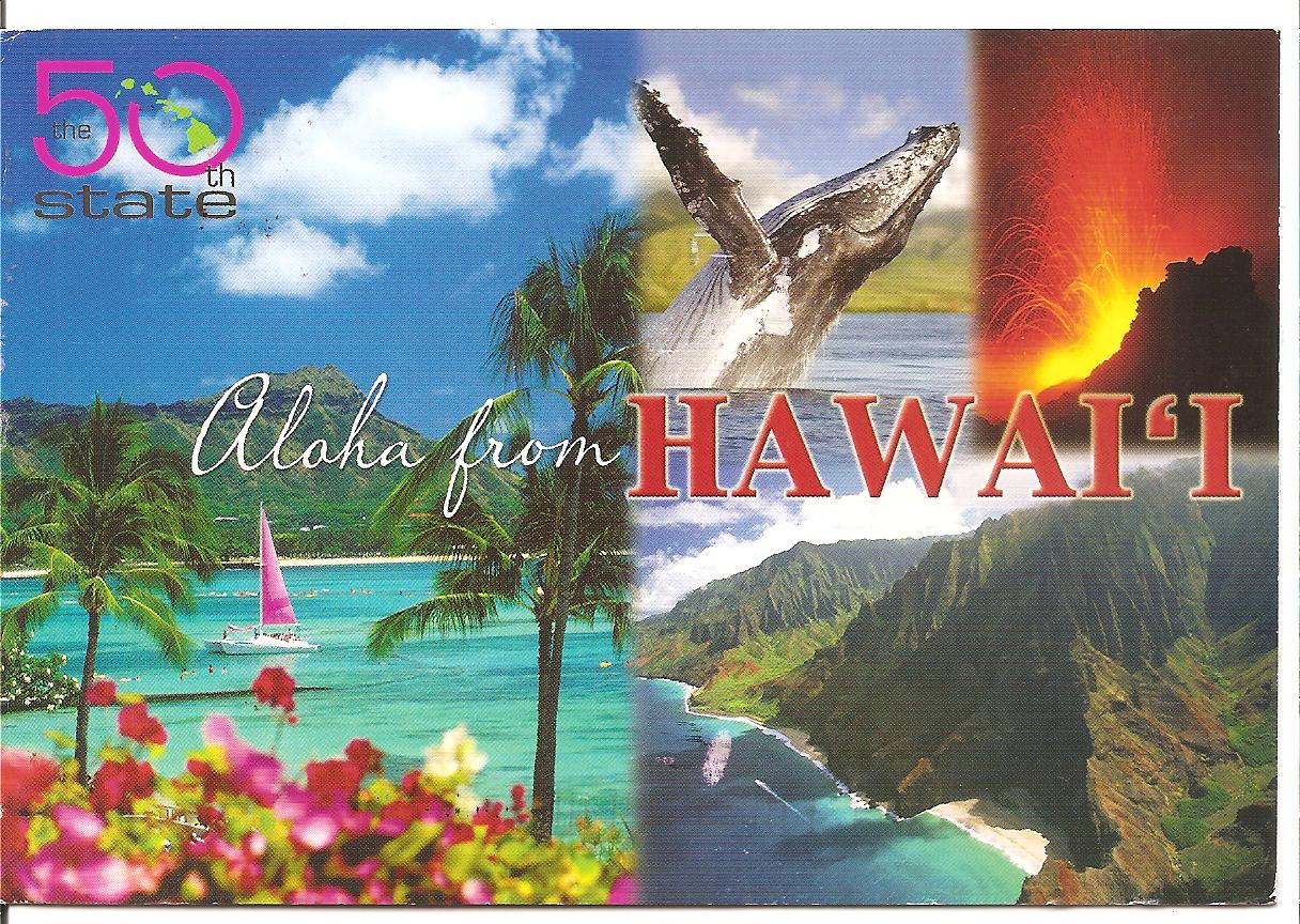 MY POSTCARDPAGE USA Hawaii