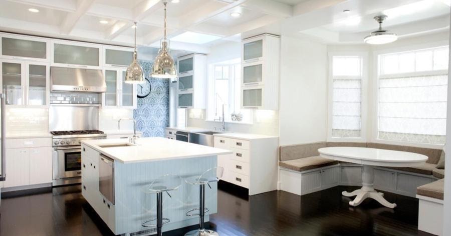 modern flush mount kitchen lighting