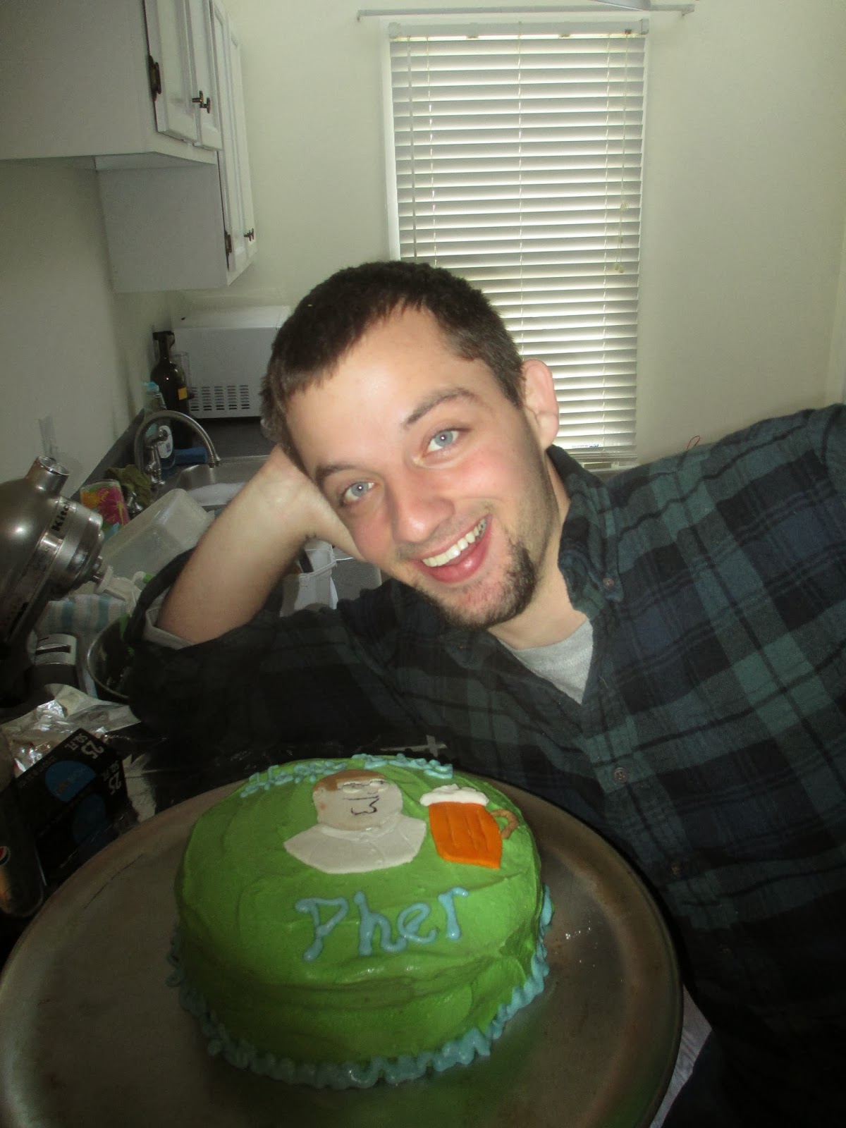 A's Cakery Peter Griffin Cake