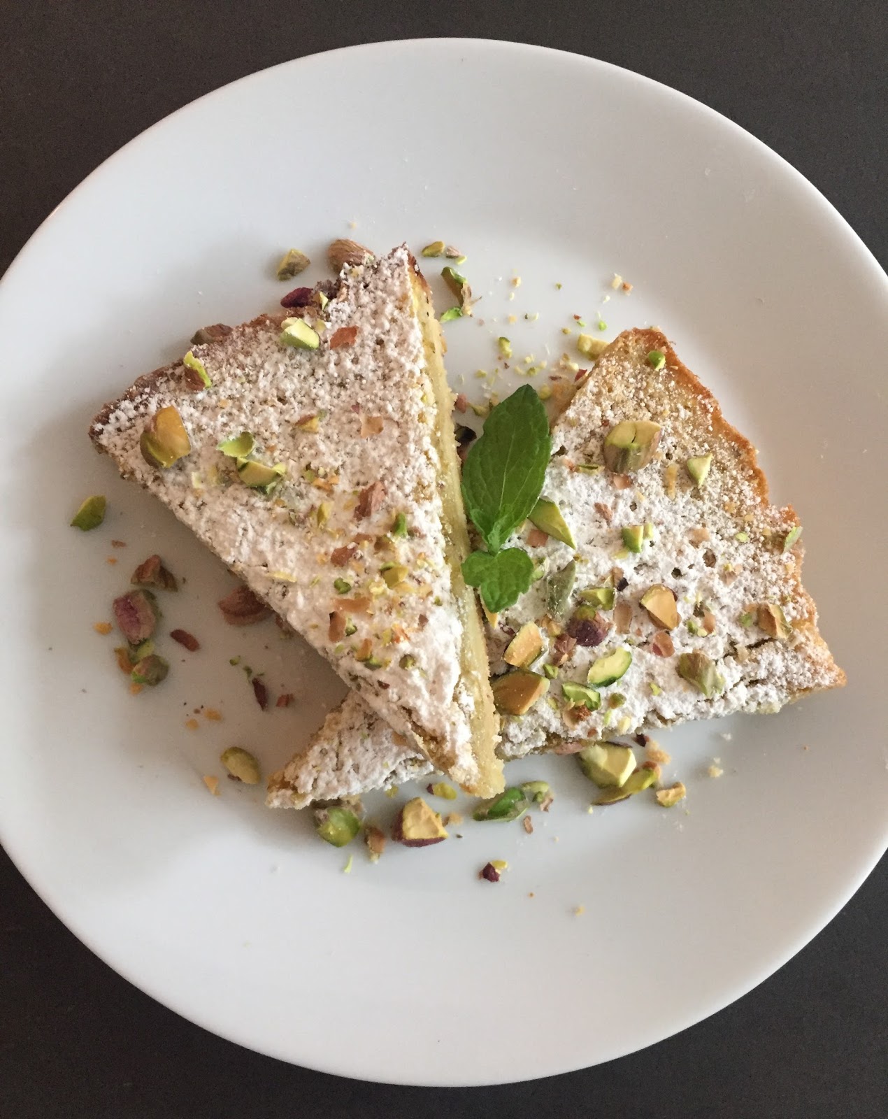 Pistachio Lemon Bars