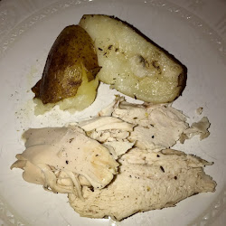 pressure chicken potatoes pepper lemon pot instant cooker whole under captured juice forget amazing