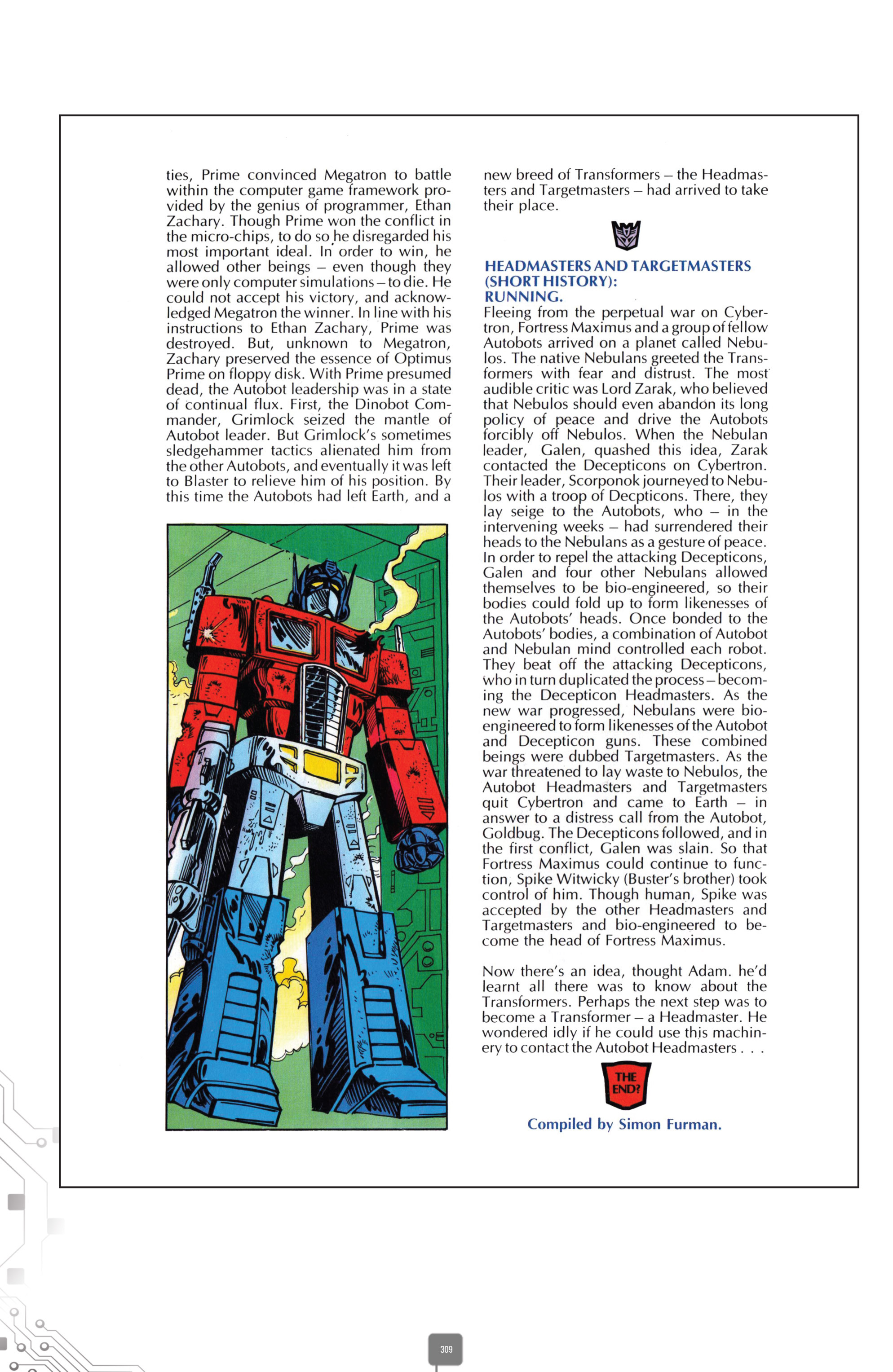 Read online The Transformers Classics UK comic -  Issue # TPB 5.5 - 129