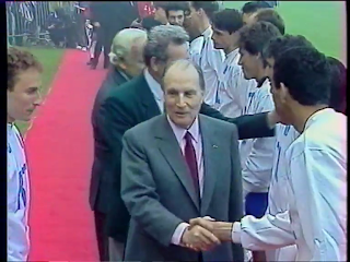 Fanion Finale Coupe De France 1990/1991 AS Monaco - OM Marseille - Vintage