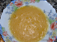 Roscón de Reyes de Trufa-masa roscón-huevo batido