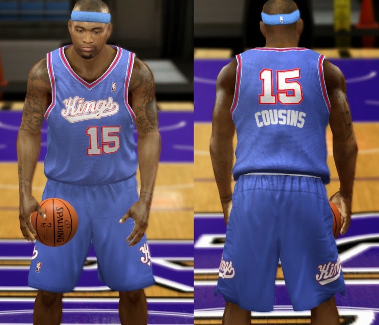 NBA 2K14 Complete Sacramento Kings Jersey Patch 