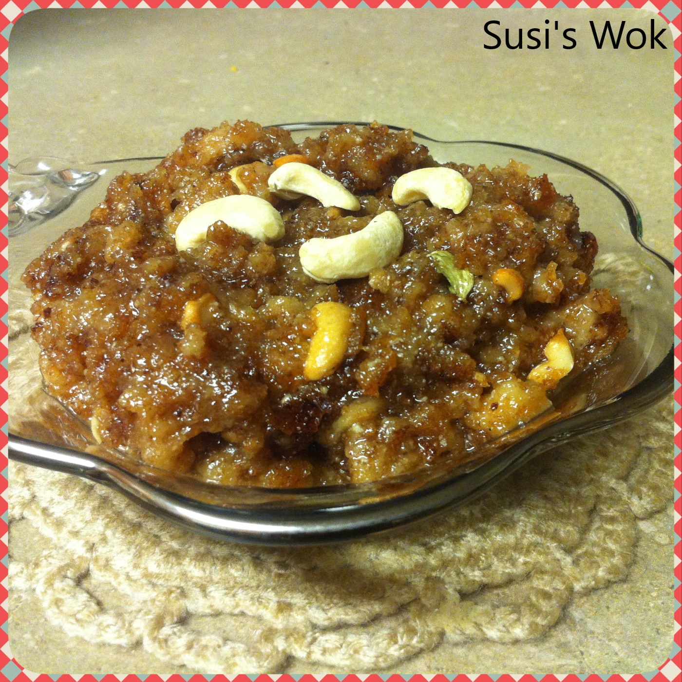 Susi's Wok Bread Halwa