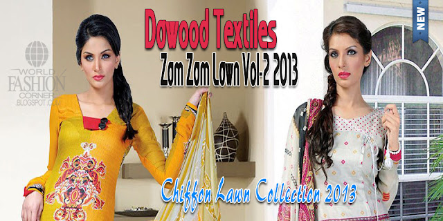 Zam Zam Chiffon Lawn Vol-2 2013 By Dawood Textiles