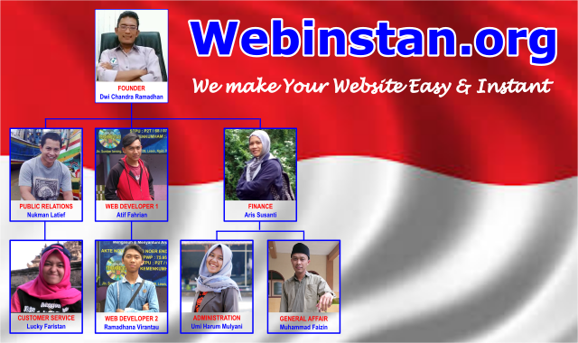  Webinstan.org | Web Instan Indonesia | Pelatihan dan Pembuatan Web Instan Interaktif Mobile Sehari Jadi dan Langsung Online hanya menggunakan HP Android