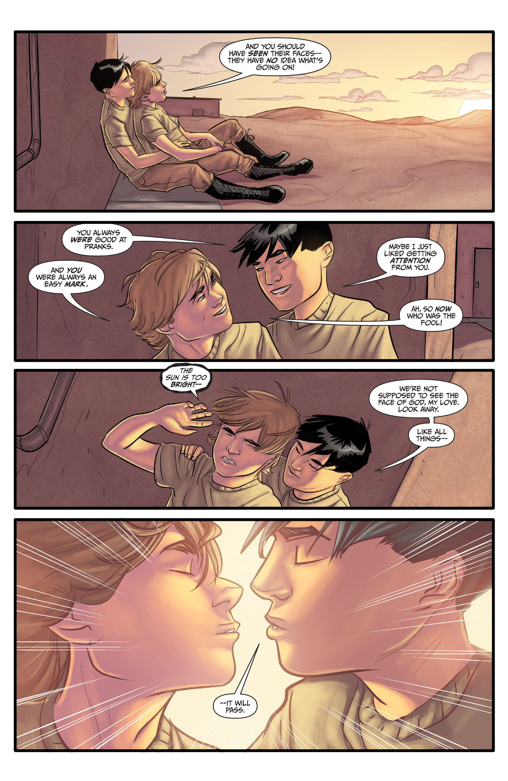 Read online Morning Glories comic -  Issue #41 - 21