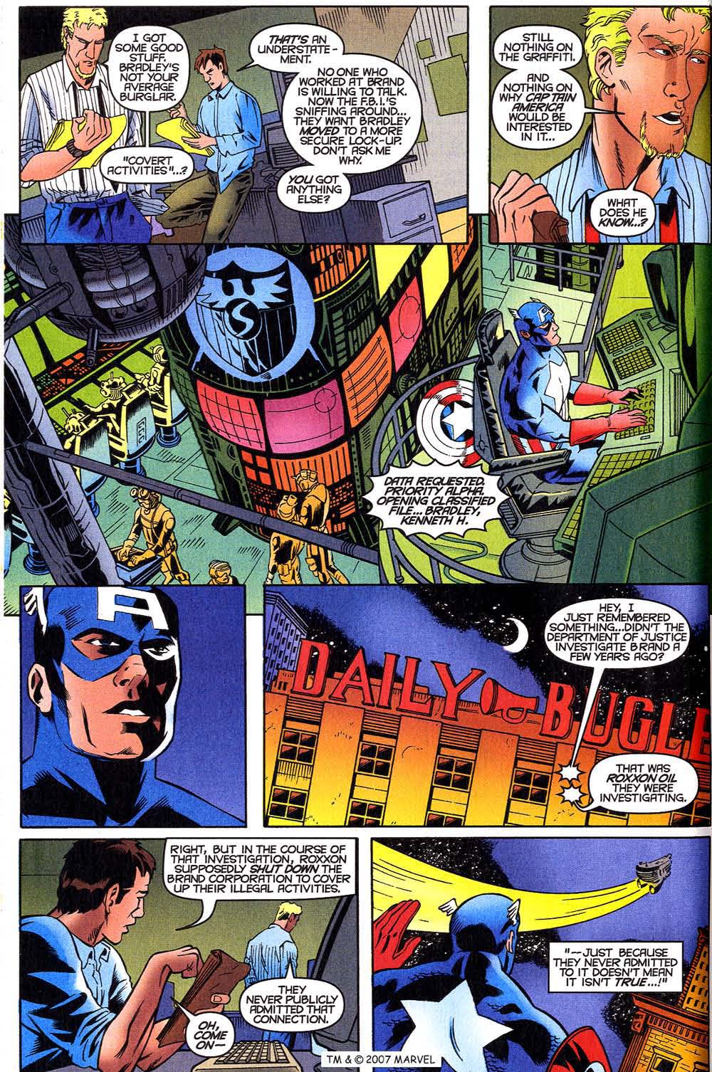 Read online Captain America (1998) comic - Issue # Annual 1999 - 14