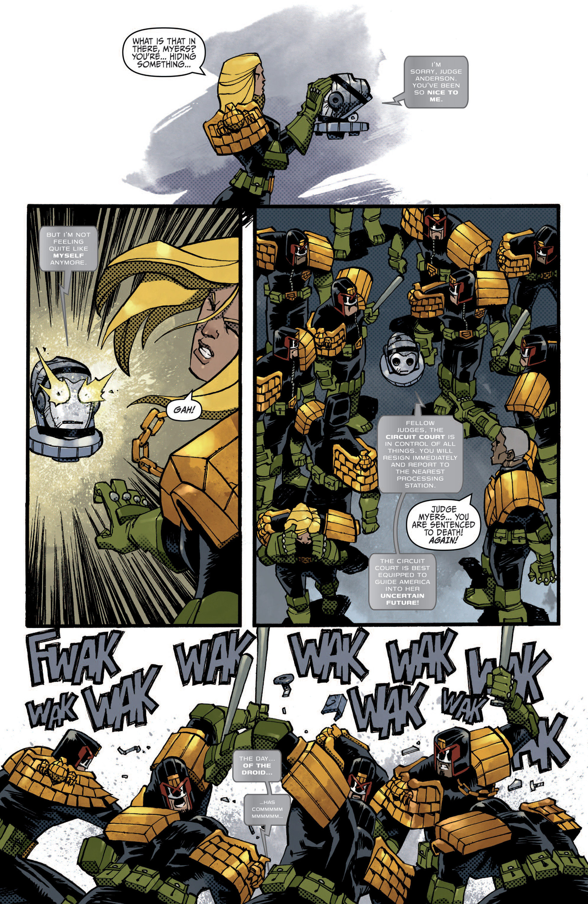 Read online Judge Dredd (2012) comic -  Issue #7 - 18