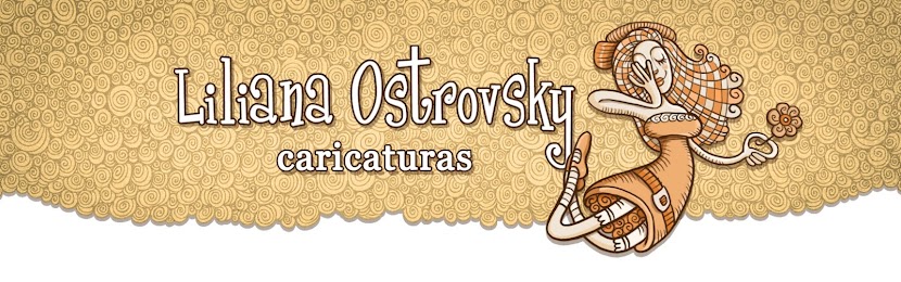 Liliana Ostrovsky: Caricaturas On-line