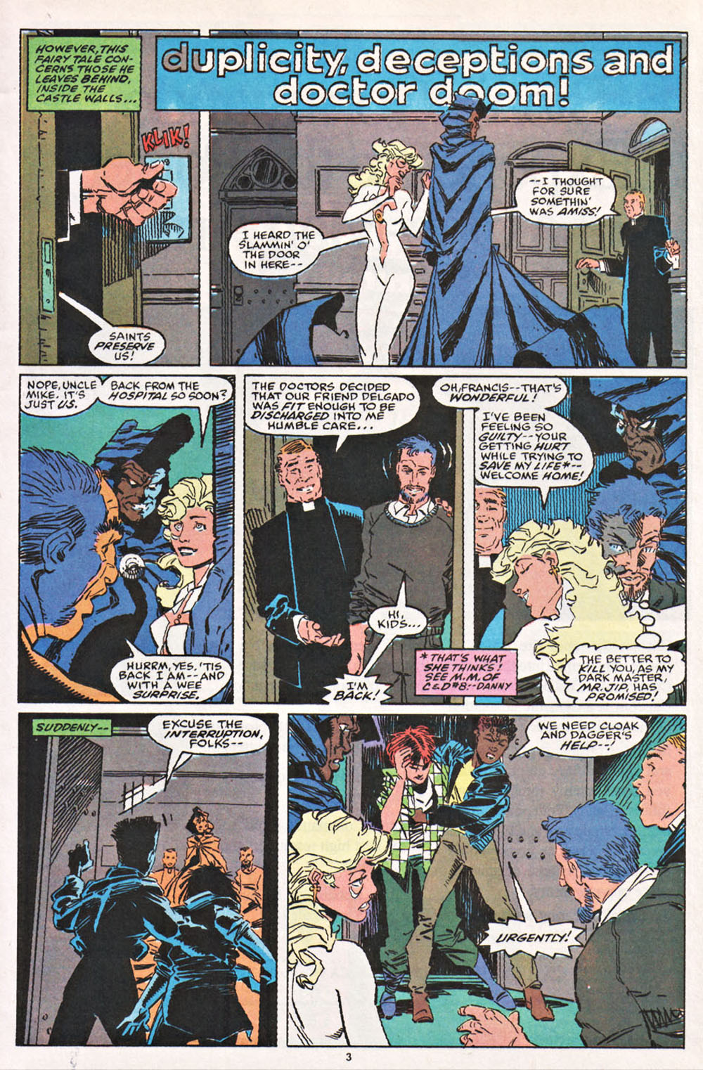 Read online Cloak and Dagger (1990) comic -  Issue #12 - 4