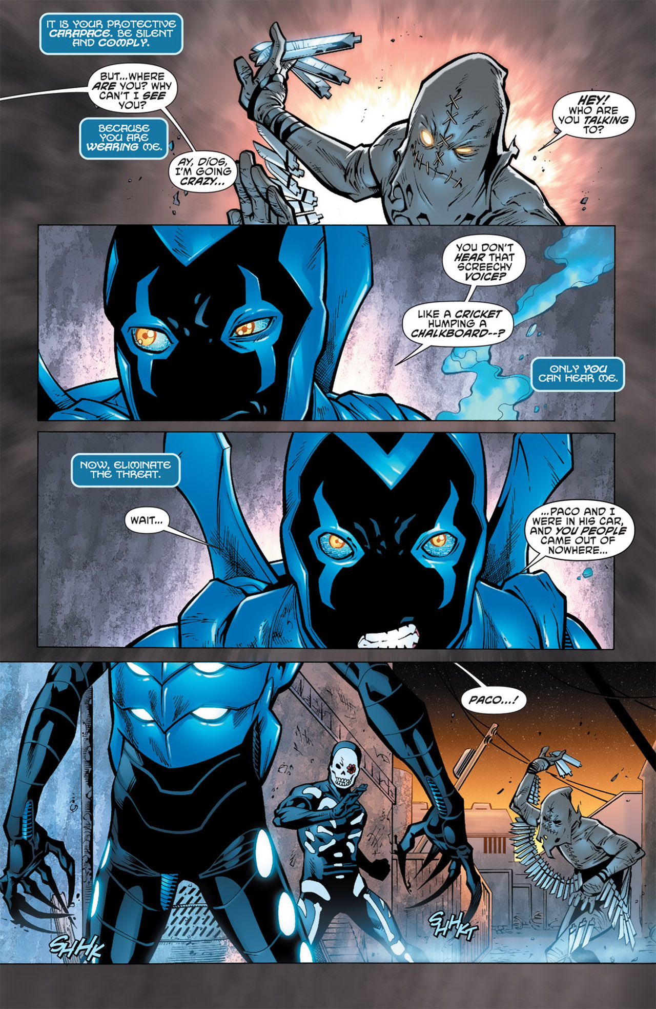 Read online Blue Beetle (2011) comic -  Issue #2 - 4