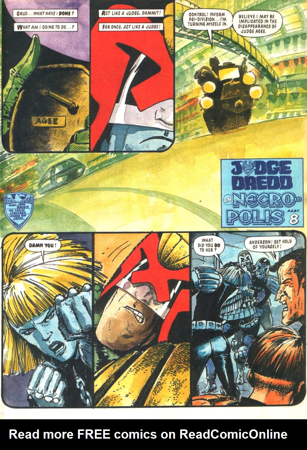 Read online Judge Dredd: The Complete Case Files comic -  Issue # TPB 14 (Part 1) - 155