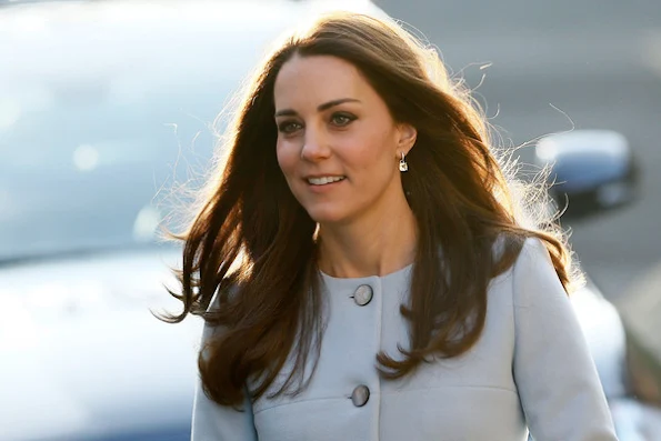  Catherine, Duchess of Cambridge attends coffee morning at Family Friends