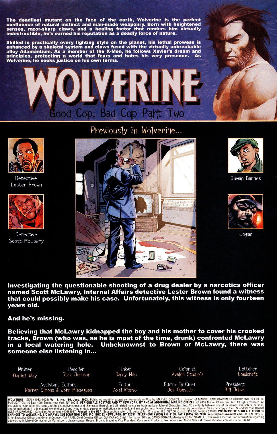 Wolverine (1988) Issue #189 #190 - English 2