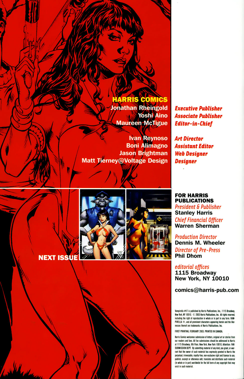 Read online Vampirella (2001) comic -  Issue #17 - 25