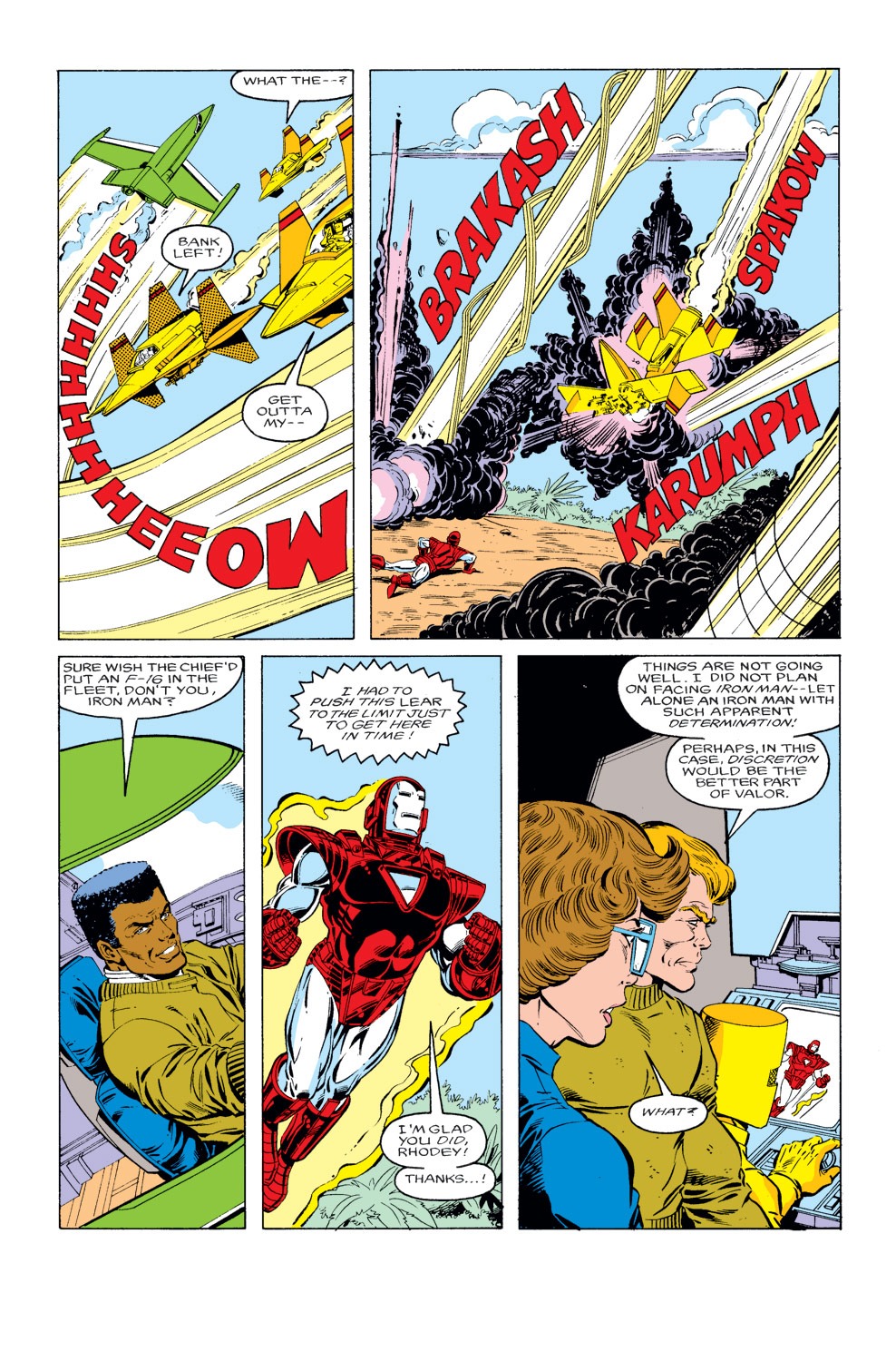 Read online Iron Man (1968) comic -  Issue #216 - 21