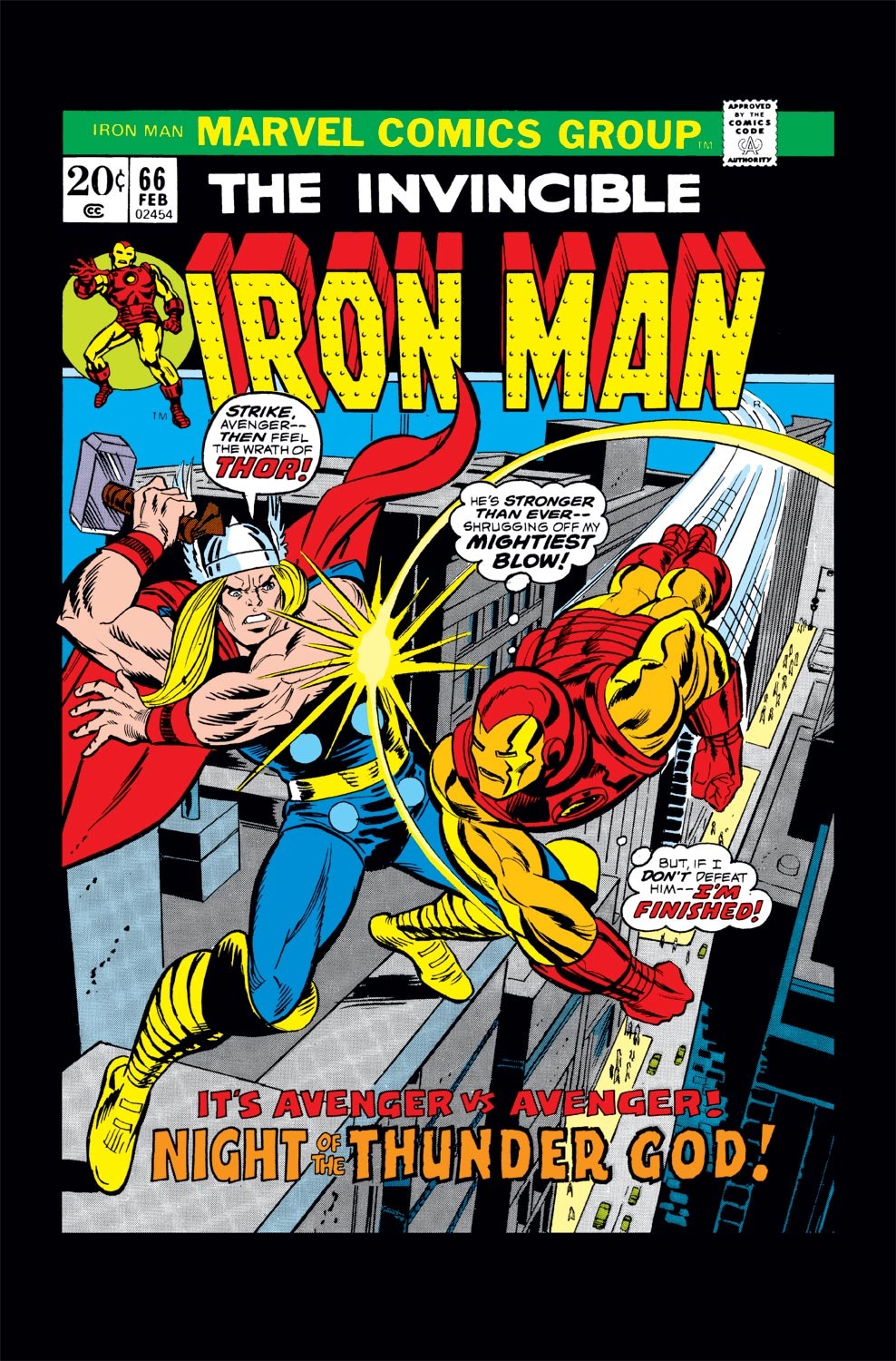 Read online Iron Man (1968) comic -  Issue #66 - 1