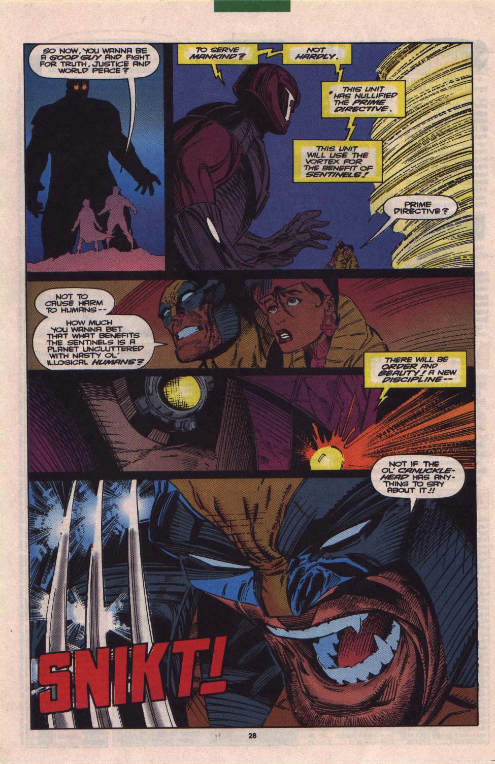 Wolverine (1988) Issue #72 #73 - English 21
