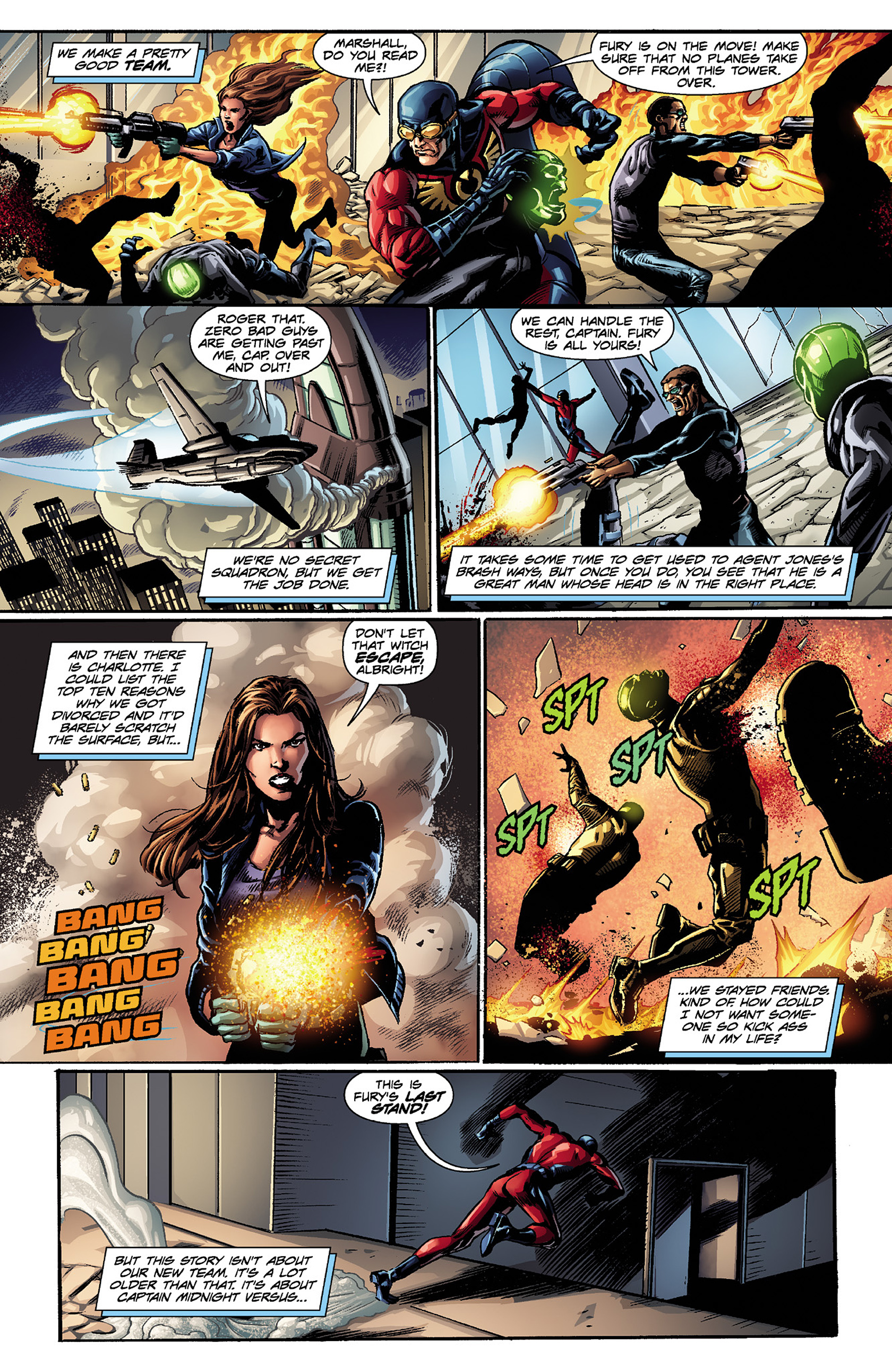 Read online Captain Midnight comic -  Issue #9 - 7