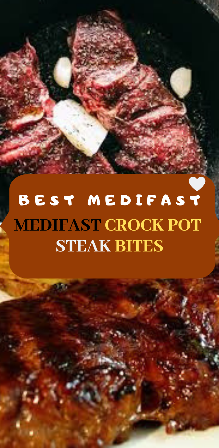 KETO MEDIFAST CROCK POT STEAK BITES Easy Recipes