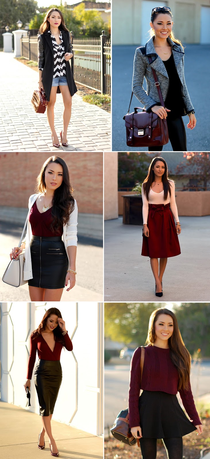36 Ways to Wear Red and Black Hapa Time