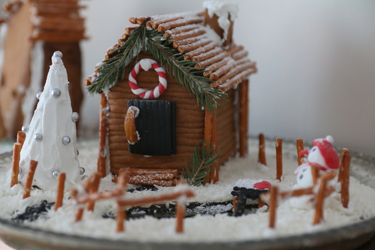 piparkakkutalo, gingerbread house, joulu, christmas