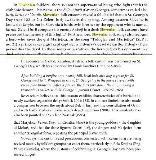 Metal & Interviste Zeleni Jurij l'Uomo Verde nel Folklore Sloveno e