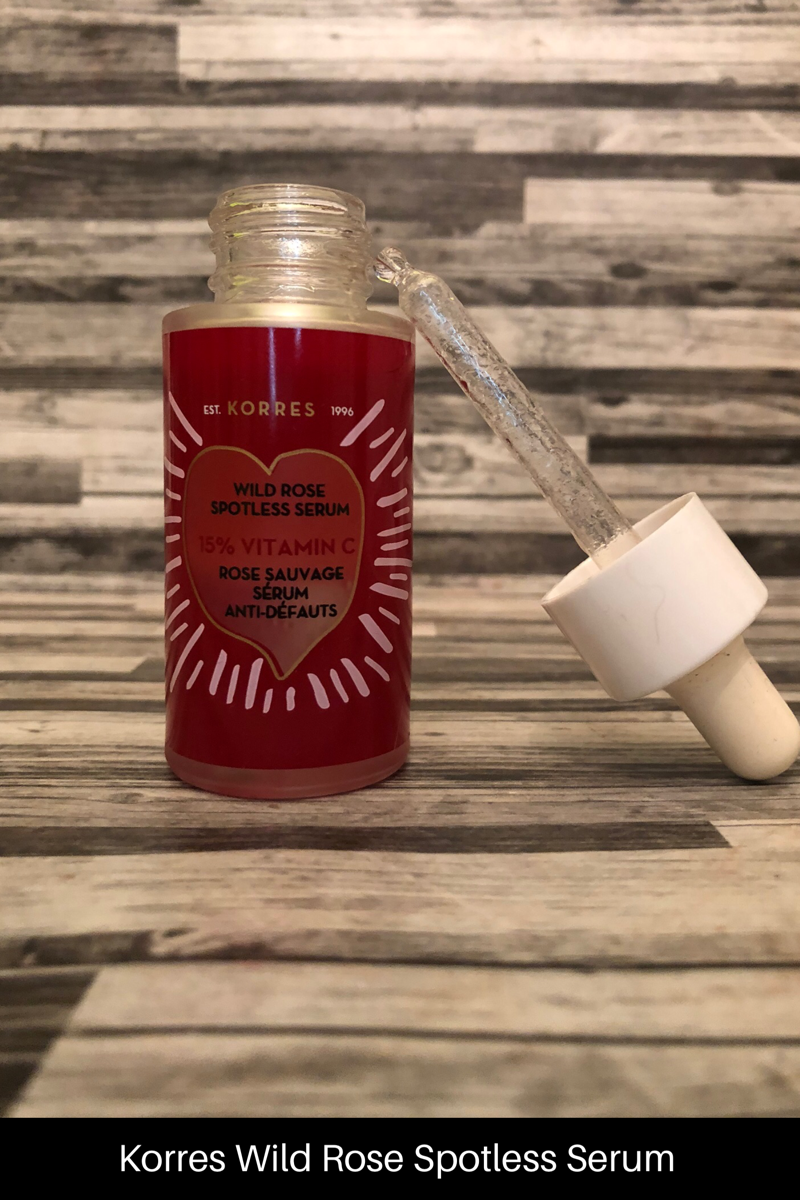Korres Wild Rose 15 Vitamin C Brightening Serum Review Little Corner