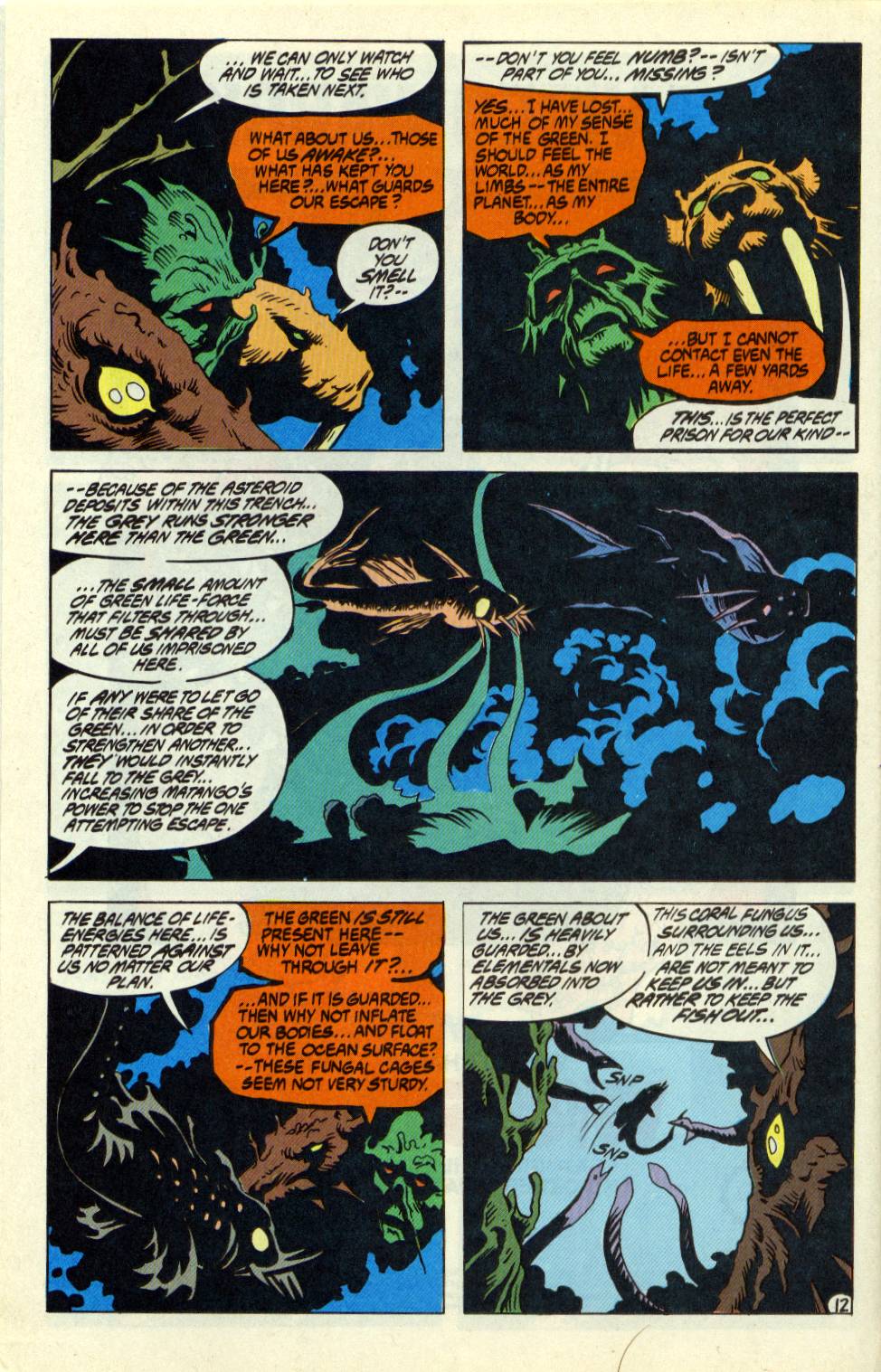 Swamp Thing (1982) Issue #107 #115 - English 12