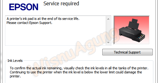 Just Share From Me Cara Reset Waste Ink Pad Printer Epson L120