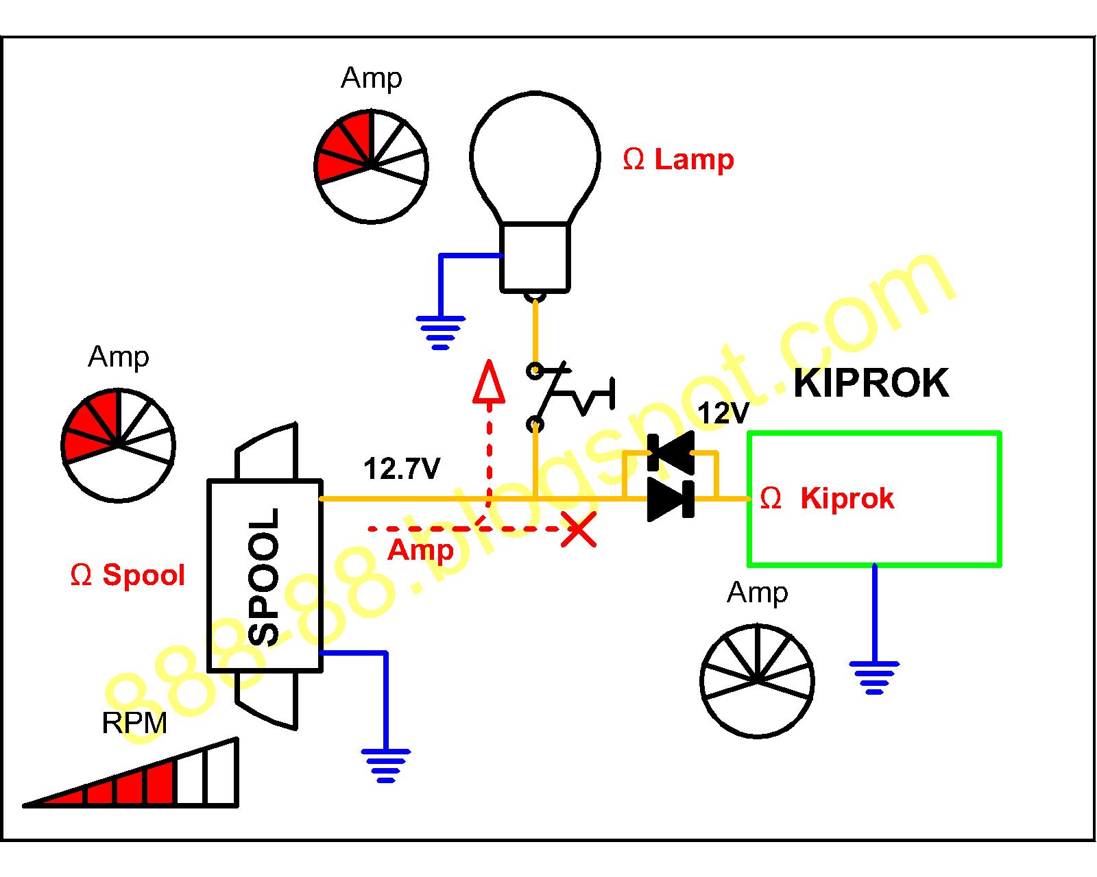 Lampu Belakang Motor Tidak Menyala