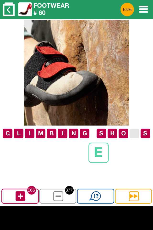 App and Answers 100 Pics 1 Picture Quiz Footwear Level 5160 Answers