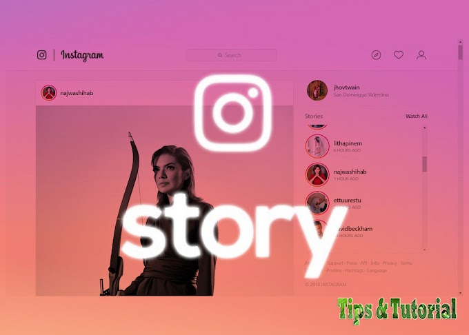 Cara Download Instagram Stories dari PC