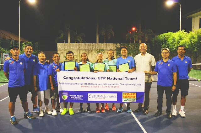 National Junior Tennis Team members named by Unified Tennis Philippines