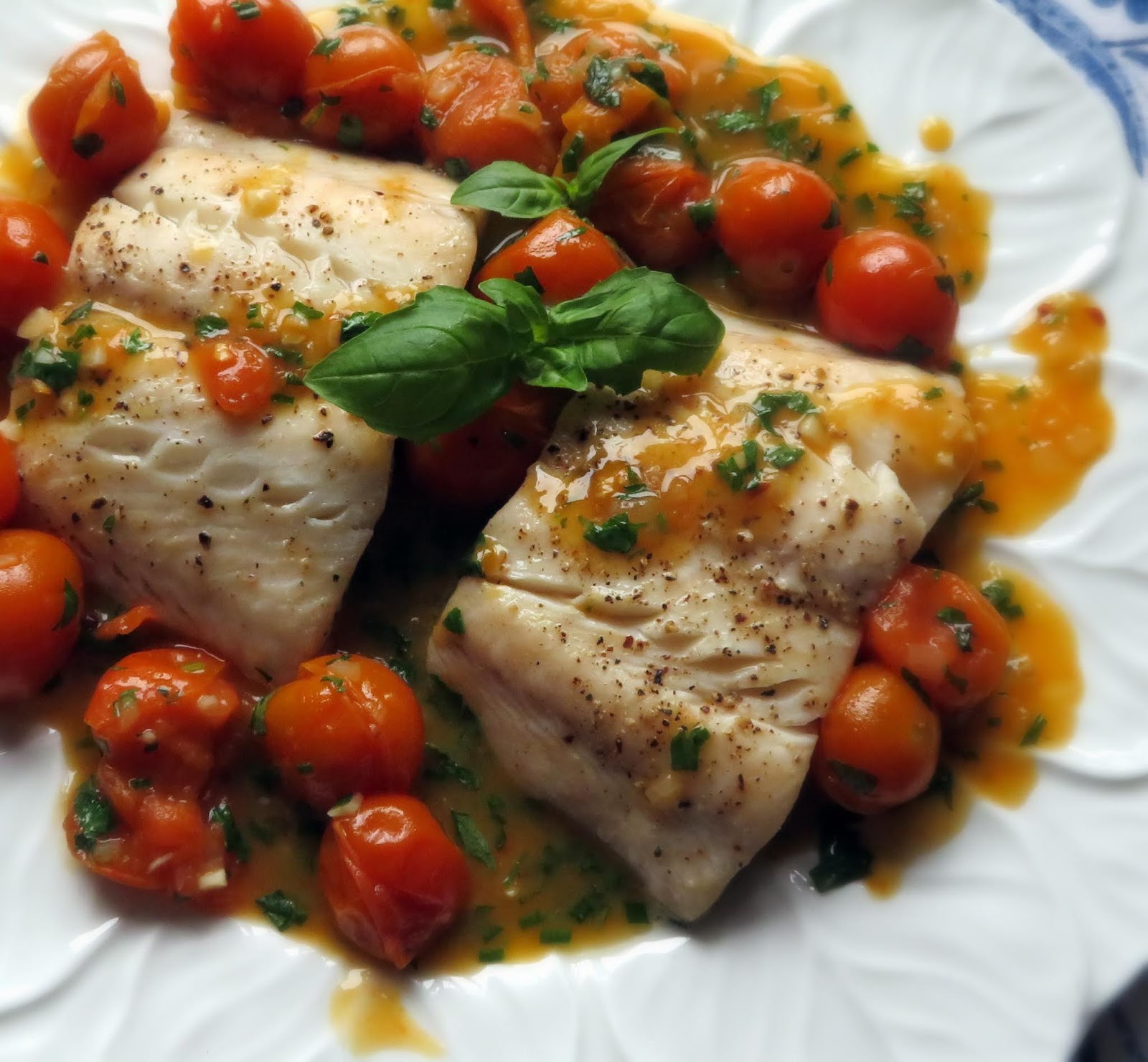 Tomato & Herb Sauced Alaskan Black Cod The English Kitchen