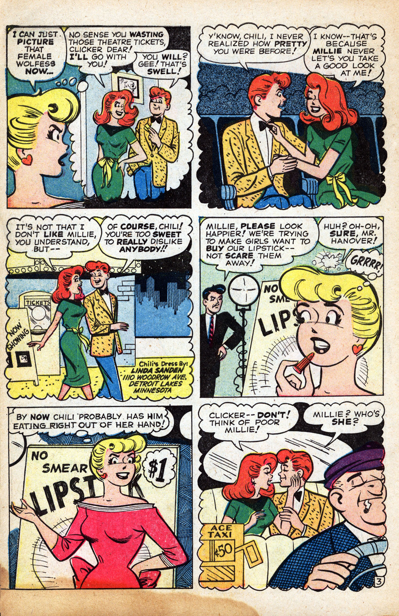 Read online Millie the Model comic -  Issue #95 - 30