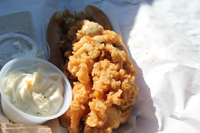 Fried clams at Sea Swirl, Mystic, Conn.