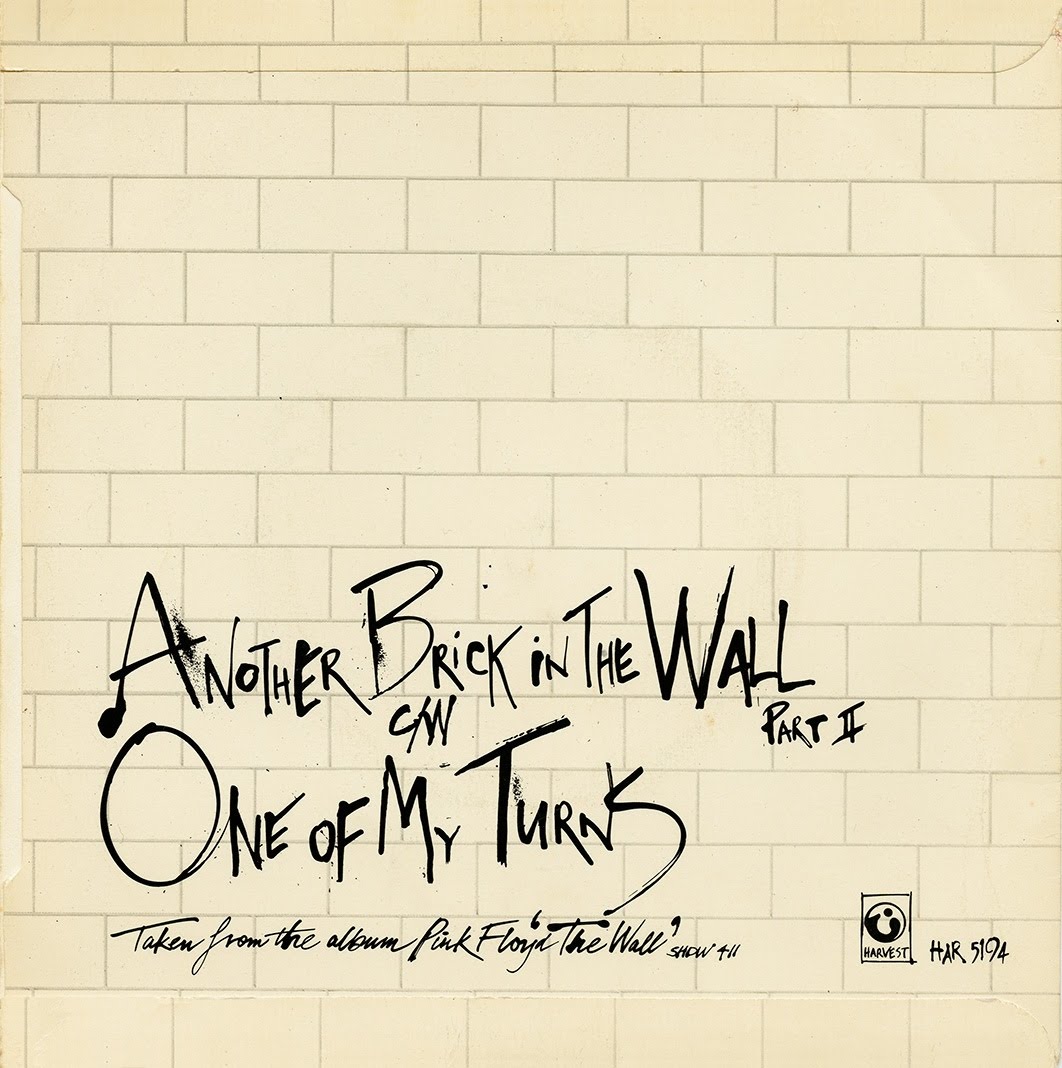 Pink Floyd Ilustrado 1979 Another Brick In The Wall (Part II) Single