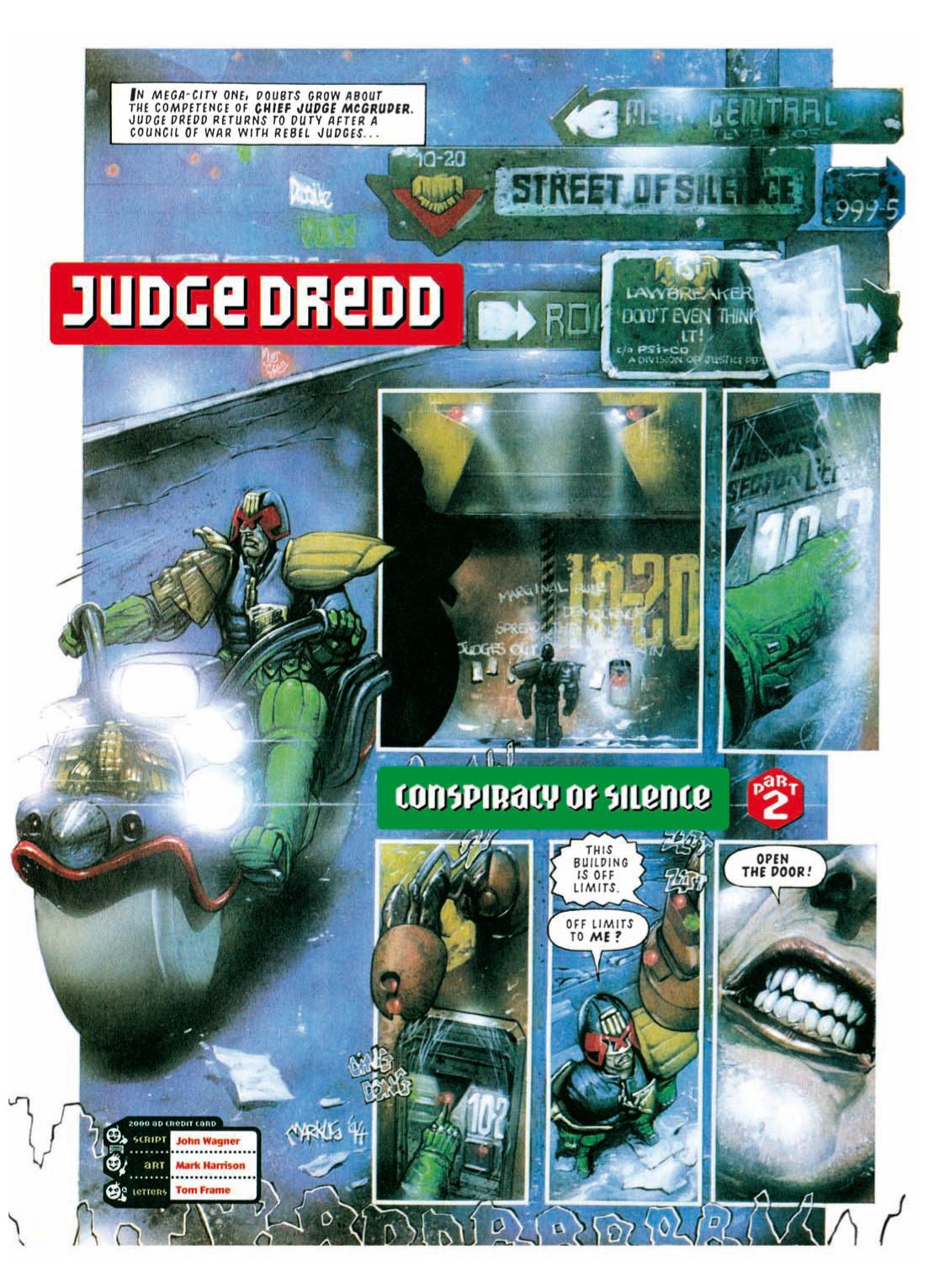 Read online Judge Dredd: The Complete Case Files comic -  Issue # TPB 21 - 30
