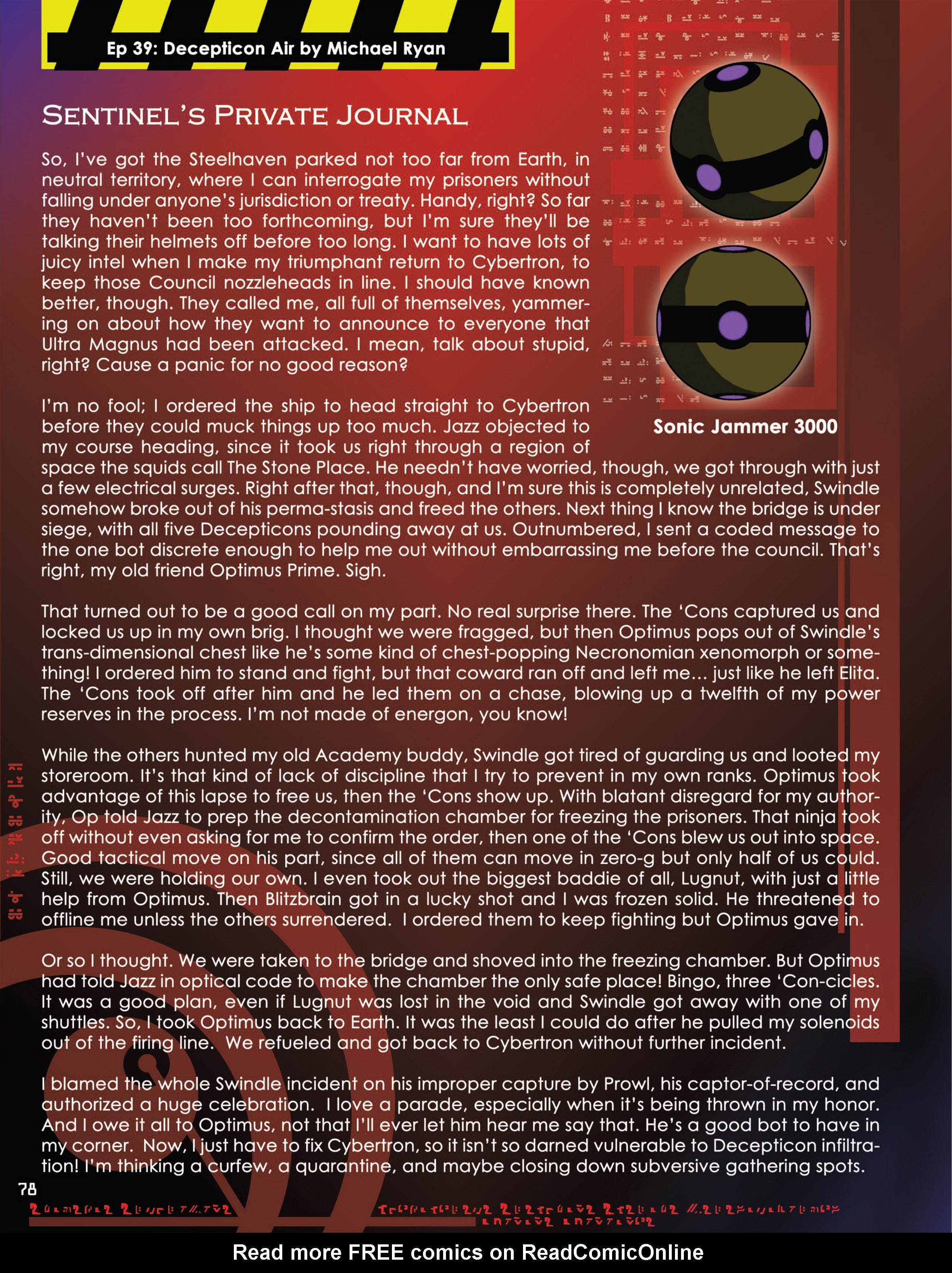 Transformers Animated: The Allspark Almanac issue TPB 2 - Page 77