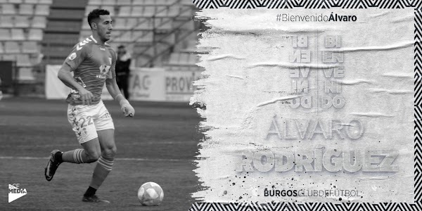 Oficial: El Burgos CF firma a Álvaro Rodríguez