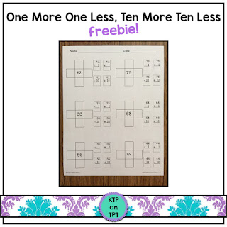 https://www.teacherspayteachers.com/Product/One-More-One-Less-and-Ten-More-Ten-Less-number-sense-freebie-1213381?aref=cbt4ytt7