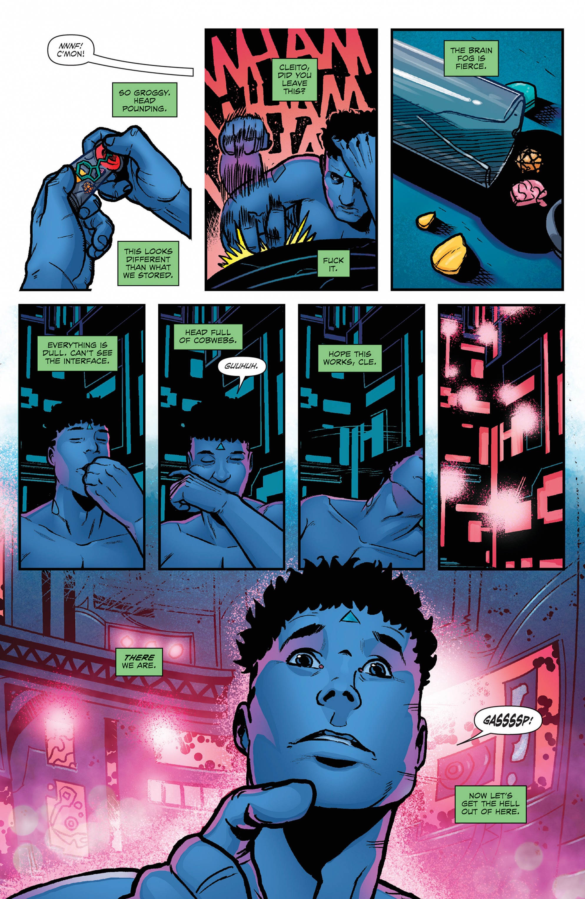 Read online ArkWorld comic -  Issue #1 - 21