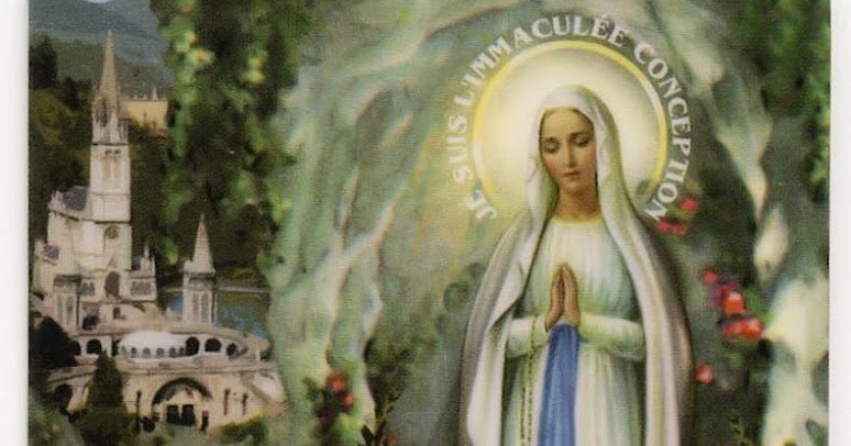 Immagine Della Madonna Di Lourdes