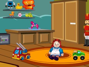 TollFreeGames Escape From Toy Room Walkthrough